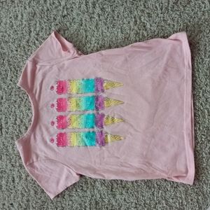NWOT Girls Ice Cream Tee
